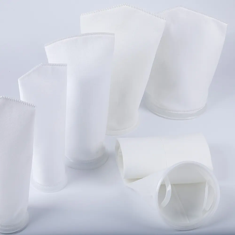 Custom 0.5,1,5,10,25,50,100 Micron Nylon Industrial High Withstand Voltage Filter Bags