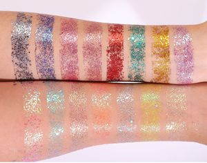 Palette Ombretti in Polvere Minerale 15 Colori All'Ingrosso, Grande <span class=keywords><strong>Glitterato</strong></span> Scintillante Impermeabile ad Alta Pigmentazione per Trucco da Discoteca - Product Image 4