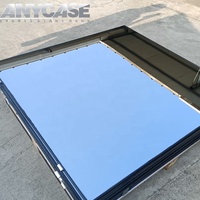 Piste de danse en verre miroir pour mariage, allée de cérémonie