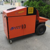 Pompe à béton électrique mobile de petite taille à haute efficacité pour le coulage de colonnes structurelles secondaires