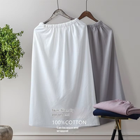 Jupe de bain en pur coton pour femme avec logo personnalisé, absorbante, pour salon de beauté, couleur unie, pour SPA, grandes tailles