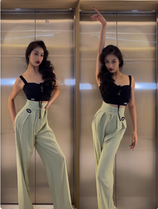 ¡Novedad de 2025! Pantalones de baile latino para mujer, pantalones de baile latino moderno para salón de baile, <span class=keywords><strong>Salsa</strong></span>, Tango, pantalones de baile latino para adultos - Product Image 4