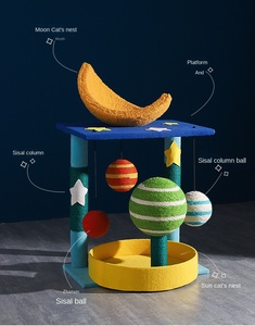 Manufacturing Luxury Cute Cat Planet Cats, Climbing Trees, and Cats to Play with Scratching Toys - Product Image 3