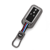 DM pour SUZUKI Across 2020-2021 : Accessoires de clé de voiture, coques intelligentes en alliage de zinc avec porte-clés et étuis de protection pour clés