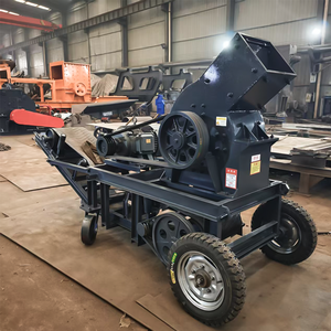 Concasseur à marteaux Early Bird PC310*520, petite machine de concassage de pierres et de roches, capacité max. 10t/h, <span class=keywords><strong>moteur</strong></span> diesel/électrique, engrenage, pour carrière - Product Image 3