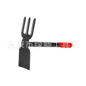 Carbon Steel Hoe With Red Handle For Gardening And Balcony Planting Durable Garden Tool - Product Image 5