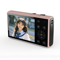 Appareil photo numérique avec zoom numérique 18X, double écran, vidéo 4K FHD réelle, photo 80MP, flash LED, écran LCD 2,88 pouces, EIS, WIFI