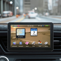 Phaeton 7 pouces WinCE 6.0 800x480 GPS de voiture avec écran tactile LCD, carte IGO 6.0, mémoire 256 Mo + 8 Go, tuner radio, visionneuse de photos