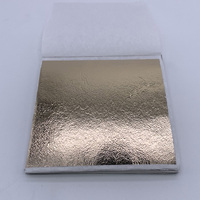 Papier aluminium Antique en feuille d'or, Imitation de feuille d'or de Taiwan, haute qualité, 8X8.5 Cm, 1000 pièces par paquet