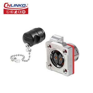 Cnlinko M20 2 Pin IP68 Không Thấm Nướ<span class=keywords><strong>c</strong></span> Hàn Đồng Pin Nối <span class=keywords><strong>C</strong></span>ắm - Product Image 4