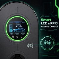 Station de recharge pour véhicules électriques MIDA 22 kW Type 2 AC 32A IP54 pour le stationnement sur le lieu de travail