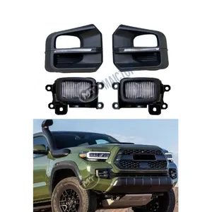 Maictop Car accessories LED Daytime running light Front Fog Lamp for tacoma trd pro style fog light 2016-2020