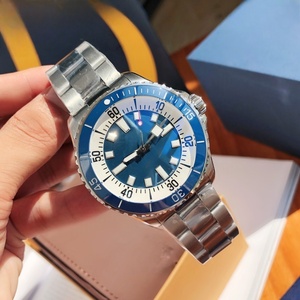 Reloj de Lujo para Hombre, de Alta Calidad, de Acero Inoxidable, Estilo Marino, con Calendario, Resistente al Agua, con Luz Nocturna, Marca Breitlines - Product Image 4