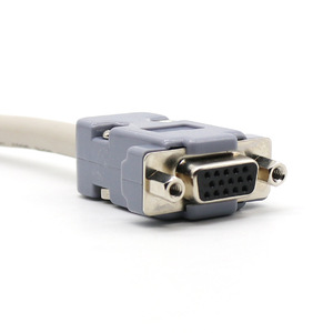 Câble de connexion AS.T024, câble série RS232 mâle vers femelle DB9, gaine en PVC blindée, conducteur en cuivre pur, utilisation informatique - Product Image 2
