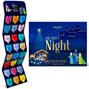 <span class=keywords><strong>Calendrier</strong></span> <span class=keywords><strong>de</strong></span> <span class=keywords><strong>l</strong></span>'<span class=keywords><strong>Avent</strong></span> Chrétien Religieux « Ouière Sainte Nuit » 24 Jours, en Verre Fait Main, Décoration Murale pour le Thé, Excellent Coffret Cadeau <span class=keywords><strong>de</strong></span> Noë<span class=keywords><strong>l</strong></span> - Product Image 1