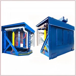 Four industriel électrique à induction de 1 tonne pour fondre le métal, le fer, la fonderie et la forge - Product Image 4