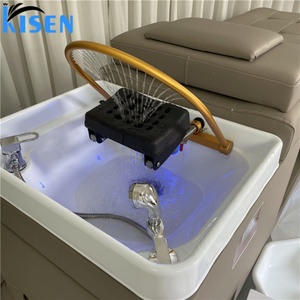 Table de massage et de lavage capillaire Kisen moderne avec circulation d'eau et vapeur à vendre - Product Image 6