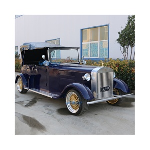 Elegante Auto Limusina para la Realeza, Auto Clásico Antiguo Eléctrico, Auto Limusina Vintage - Product Image 1