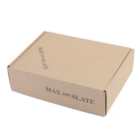 Boîte de papier en carton kraft avec chaussures à impression personnalisées