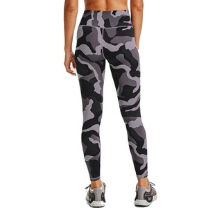 Yoga Pants for Women-Mid Waist <b>Knee</b>-Length Gym Leggings Tummy Control Quick Dry Breathable Workout Running <b>Exercise</b> Leggings - Product Image 5