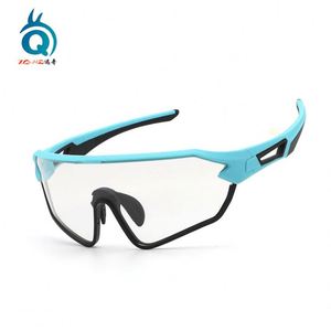Lunettes de soleil de cyclisme photochromiques interchangeables personnalisées TR90 UV400 – Les meilleures lunettes de sport - Product Image 5
