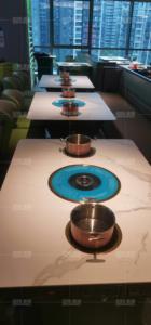 2022 Nieuwe Trend Multifunctionele <span class=keywords><strong>Hot</strong></span> <span class=keywords><strong>Pot</strong></span> Tafel Met Koreaanse <span class=keywords><strong>BBQ</strong></span> Grill 2 in 1 Elektrisch - Product Image 4