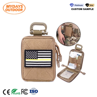Sac de ceinture tactique léger Mydays pour premiers secours, utilitaire, EDC, pour le camping, la randonnée et les voyages
