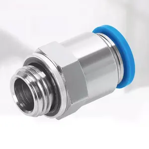 100% 新品およびオリジナル-FESTO-プッシュインフィッティングLCK-1/2-PK-1 34100