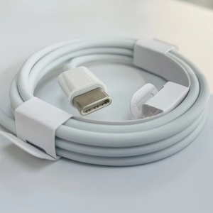 Kabel Pengisi Daya Cepat Tipe-C ke Tipe-C <span class=keywords><strong>3</strong></span> kaki 6 inci 3A untuk Ponsel 12, Adaptor Daya Usb-c 20w untuk Pengisi Daya Ponsel, Kabel Pengisi Daya Usb-c 1m 2m - Product Image 4