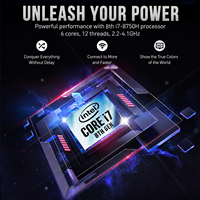 Notebook da Gaming Grigio 16 Pollici I7 8750H DDR4 Espandibile SSD 512GB Connessione Grafica Diretta Computer Portatile