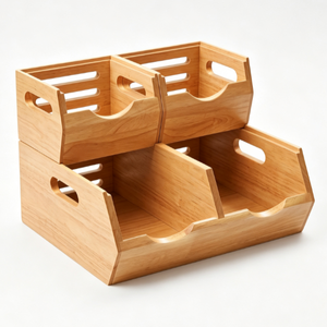 Contenedores Apilables <span class=keywords><strong>de</strong></span> <span class=keywords><strong>Madera</strong></span> <span class=keywords><strong>para</strong></span> Almacenamiento <span class=keywords><strong>de</strong></span> Productos con Divisores, Organizadores <span class=keywords><strong>de</strong></span> Frutas y Verduras <span class=keywords><strong>para</strong></span> Cocina y Despensa, <span class=keywords><strong>Cajas</strong></span> <span class=keywords><strong>para</strong></span> Patatas, Cebollas y Tomates - Product Image 1