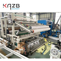 MACHINE DE LAMINATION DE FOOTBALL 1800mm DE TRANSFERT DE COLLE DE SOLVANT