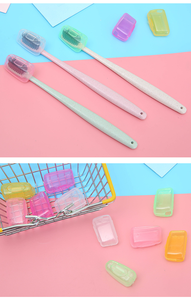 Small Plastic <strong>Toothbrush</strong> Cover for <strong>Toothbrush</strong> <strong>Head</strong> Potable <strong>Toothbrush</strong> <strong>Holder</strong> - Product Image 5