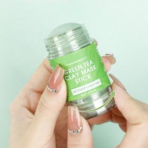 Masque en argile au thé vert pour le soin de la peau du visage, personnalisé avec logo OEM, détoxifiant et affinant, en stick - Product Image 2