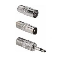 1 ensemble d'adaptateurs d'antenne radio DAB FM télescopiques, récepteur HiFi AV, antenne mini-système, longueur 750 mm, 7 sections, universel