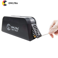 OWLTRA-piège à souris électronique intelligent anti-rongeur, wifi, grand piège à nuisibles, destructeur d'insectes, lutte contre les parasites, les chocs, capture rapide