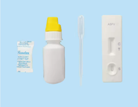 Kit de test de diagnostic rapide pour la détection de l'Ag ASFV – Bandelettes de test vétérinaire pour la détection du virus de la peste porcine africaine chez les porcs
