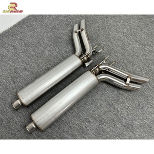 Tubo de Escape Estilo B de Acero Inoxidable 304 con Letras B para Mercedes Benz Clase G W464 G500 AMG G63 2018-2023 - Product Image 4