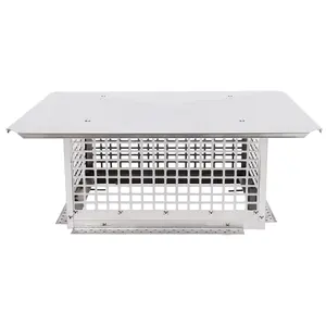 Stackable đa-gói duy nhất ống khói ống khói nắp trong ống khói bằng thép không gỉ ống khói nắp lưới bên ngoài hiện có ống khói đất sét Til