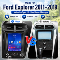 Radio Mobil Android 9.7 Inch dengan Logo Kustom, DSP, Audio Hi-Res, Wireless CarPlay, Android Auto, Navigasi GPS, Layar Sentuh untuk Ford Explorer