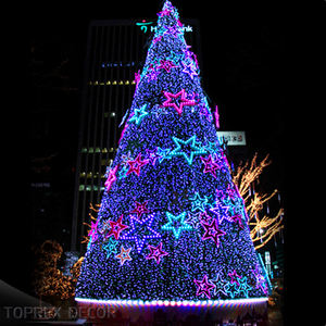 Esfera iluminada Led 3d tridimensional, árbol de Navidad gigante, exterior, comercial, iluminado, novedad, venta al por mayor - Product Image 1