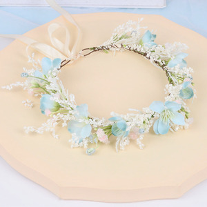 Nouveau produit fée mariage guirlande plage <span class=keywords><strong>couronne</strong></span> femmes et enfants festival anneau <span class=keywords><strong>de</strong></span> <span class=keywords><strong>cheveux</strong></span> plâtre fleur <span class=keywords><strong>de</strong></span> cerisier fleur séchée <span class=keywords><strong>couronne</strong></span> - Product Image 5