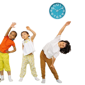 Hiện Đại Nhựa Đồng Hồ Treo Tường Im Lặng Không-ticking Pin Hoạt Động 3D Số Lượng Lớn Nhà Cung Cấp Thạch Anh Kỹ Thuật Số Cho Phòng Khách Vị Trí - Product Image 6