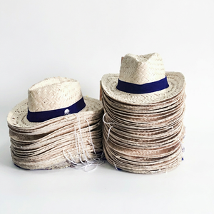 Sombrero de Paja Panamá al por Mayor, Alta Calidad, Precio Económico, Unisex, Verano, 100% Artesanal, Material de Hierba Natural - Product Image 1