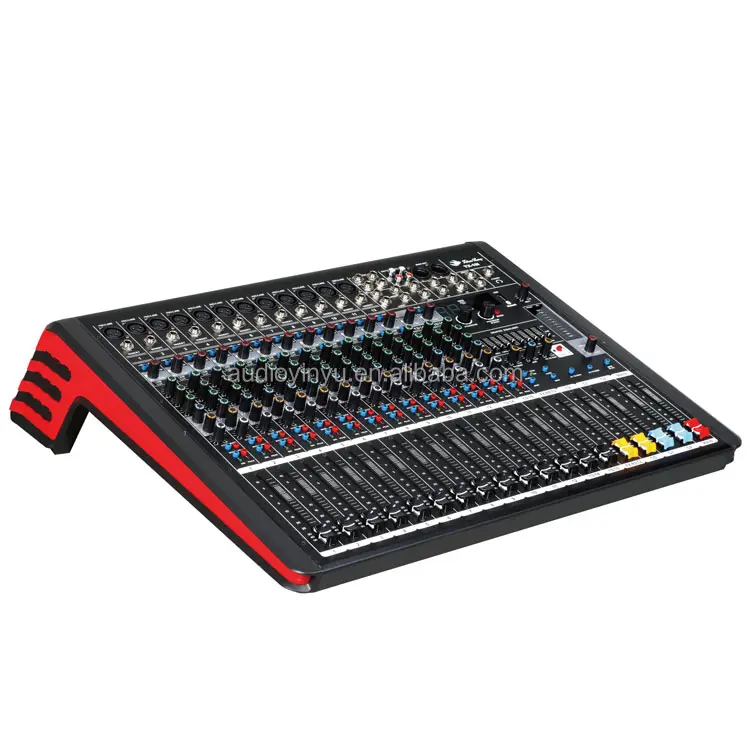 2 groups 99DSP effect digital audio mixer TG16i 16 channel DJ USB Video Digital Mixer Controller Audio