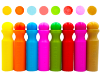 Touchfive — ensemble de marqueurs artistiques pour enfants, 36 pièces, de haute qualité, lavables, marqueurs de tampon, couleurs, pour le dessin et la peinture, jouets