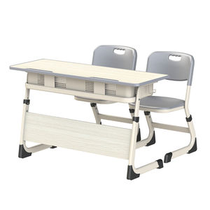 Conjuntos Escolares Modernos, Escritorio para Estudiantes de Madera y Metal, Mesas y Sillas de Estudio para Primaria, Proveedores de Muebles para Aulas Escolares - Product Image 2