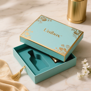 กล่องของขวัญเครื่องประดับที่ทำจากผ้าซาตินเนื้อแข็งพร้อมฝาปิดแม่เหล็กและลายนูนสำหรับน้ำหอมและเทียนออกแบบได้ตามต้องการ - Product Image 4