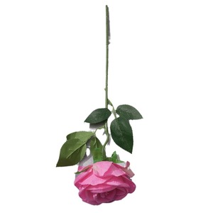 Rosa Artificial Yixuan de Tallo Único, Flor de Seda de Alta Simulación para Decoración de Bodas - Product Image 5