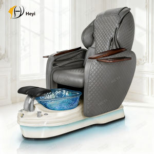 Großhandel Moderne Luxus Beauty Nagelstudio Möbel Whirlpool-Pedikürestühle ohne Verrohrung mit Abflusspumpe für Fuß-Spa-Massage - Product Image 6